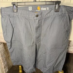 Carhartt Men's Relaxed Fit Blue Shorts